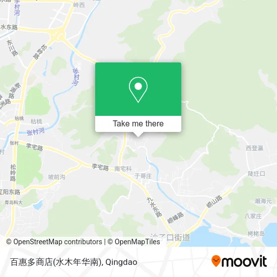 百惠多商店(水木年华南) map