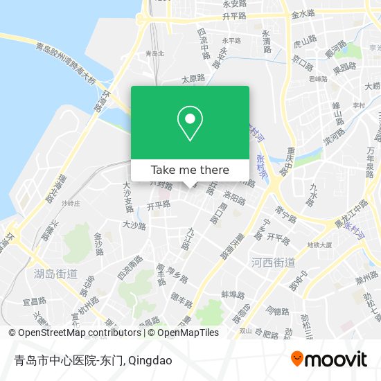 青岛市中心医院-东门 map