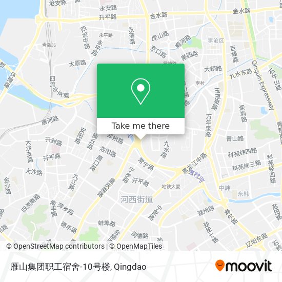 雁山集团职工宿舍-10号楼 map