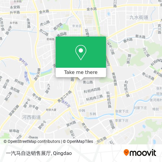 一汽马自达销售展厅 map