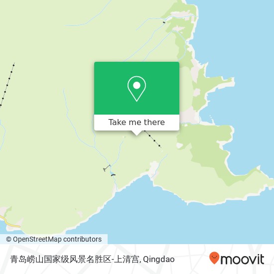 青岛崂山国家级风景名胜区-上清宫 map