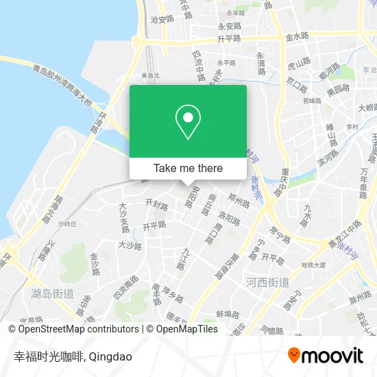幸福时光咖啡 map