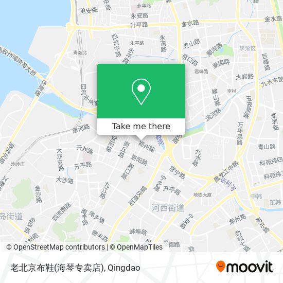 老北京布鞋(海琴专卖店) map