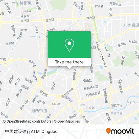 中国建设银行ATM map