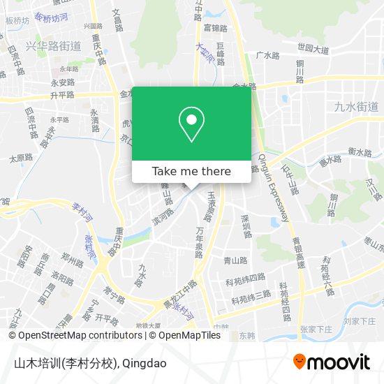 山木培训(李村分校) map