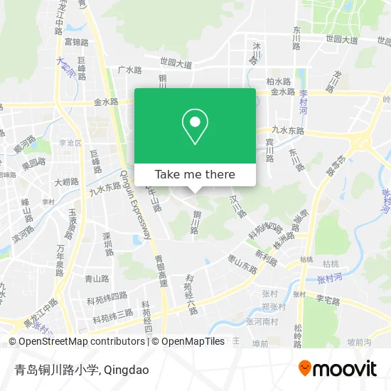 青岛铜川路小学 map