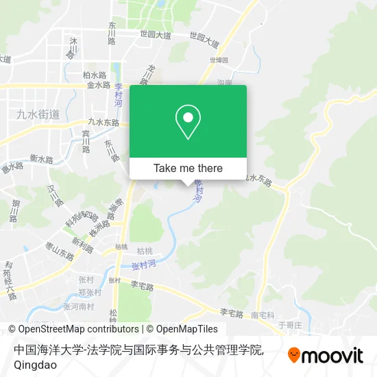 中国海洋大学-法学院与国际事务与公共管理学院 map