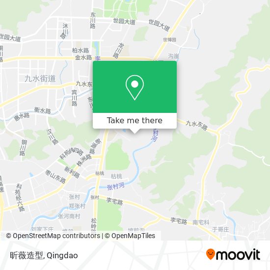 昕薇造型 map