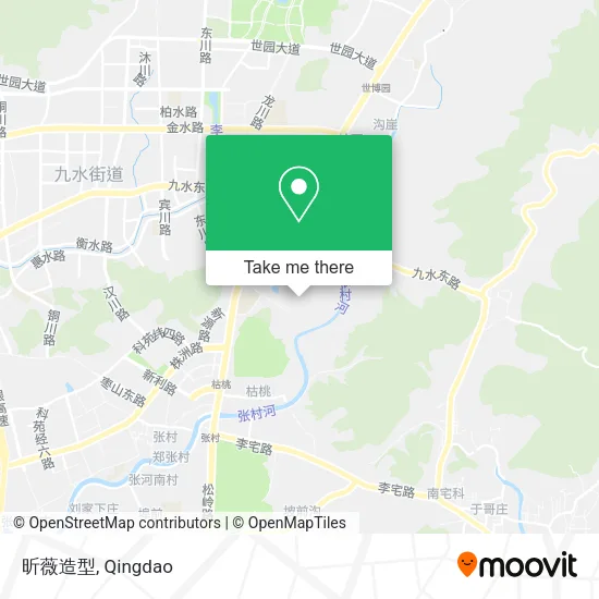 昕薇造型 map