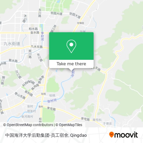 中国海洋大学后勤集团-员工宿舍 map