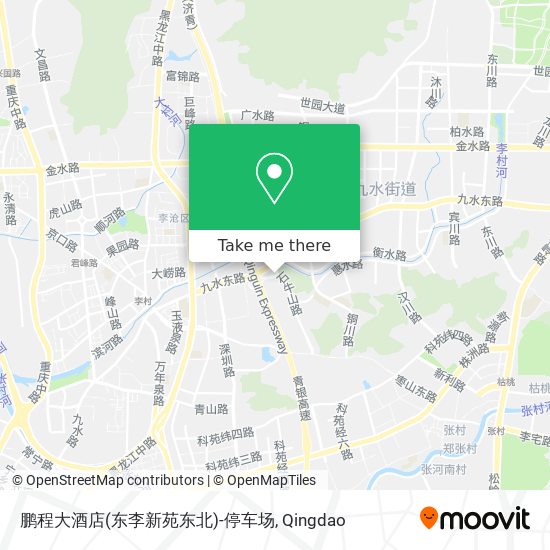 鹏程大酒店(东李新苑东北)-停车场 map