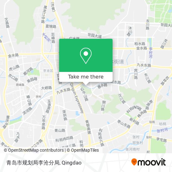 青岛市规划局李沧分局 map