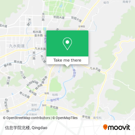 信息学院北楼 map