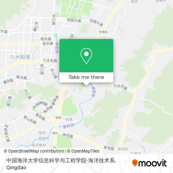 中国海洋大学信息科学与工程学院-海洋技术系 map