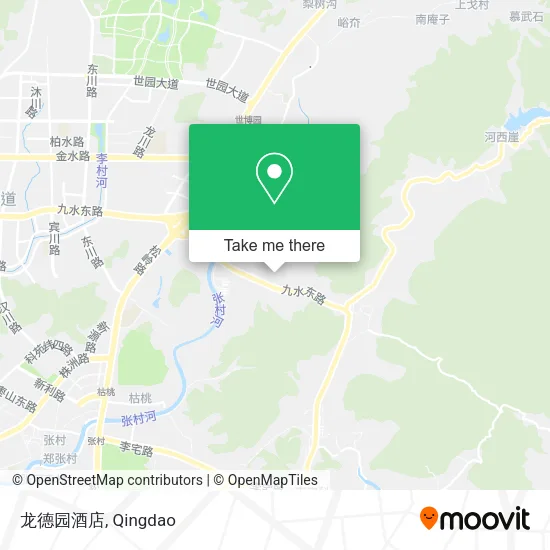 龙德园酒店 map