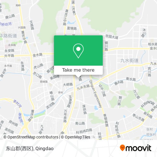 东山郡(西区) map