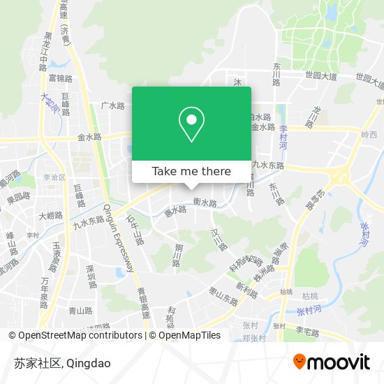 苏家社区 map