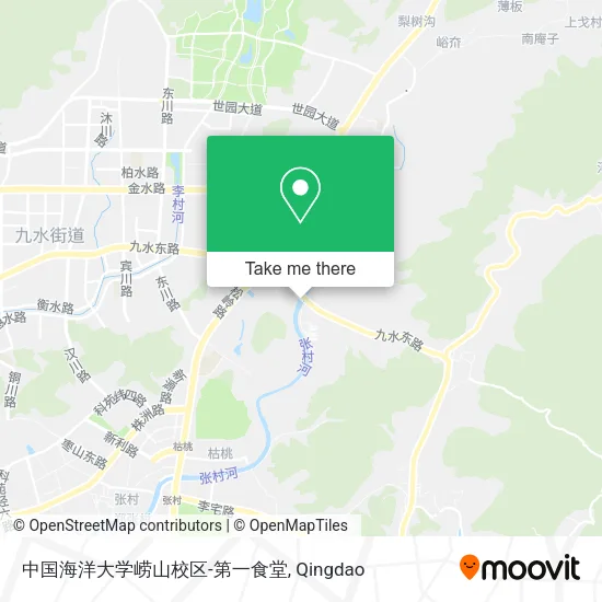中国海洋大学崂山校区-第一食堂 map