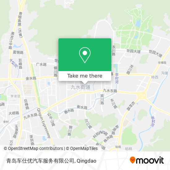 青岛车仕优汽车服务有限公司 map