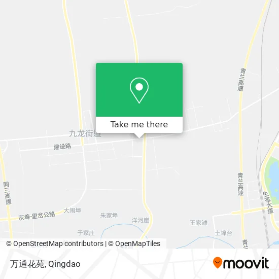 万通花苑 map