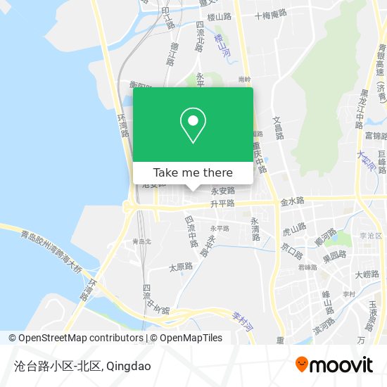沧台路小区-北区 map