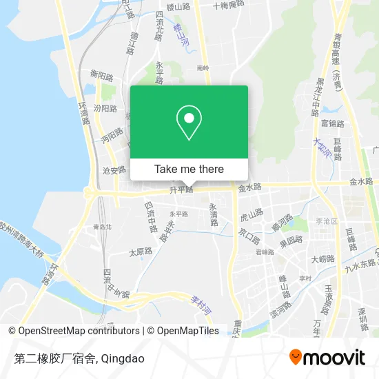 第二橡胶厂宿舍 map