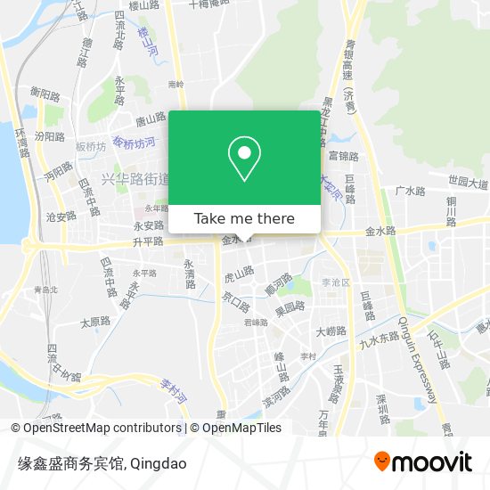 缘鑫盛商务宾馆 map