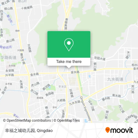 幸福之城幼儿园 map