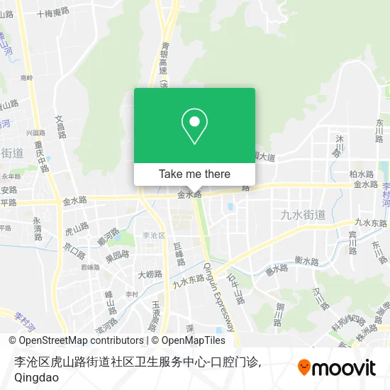 李沧区虎山路街道社区卫生服务中心-口腔门诊 map