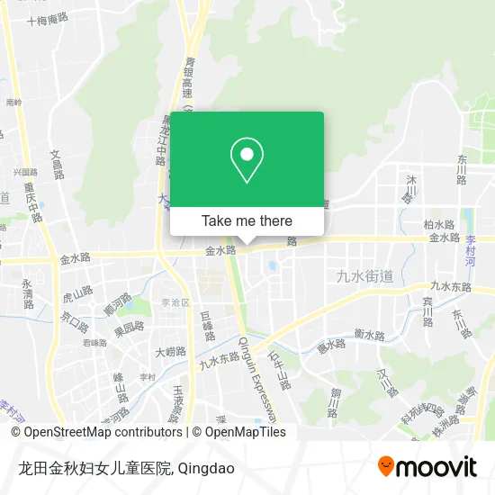 龙田金秋妇女儿童医院 map