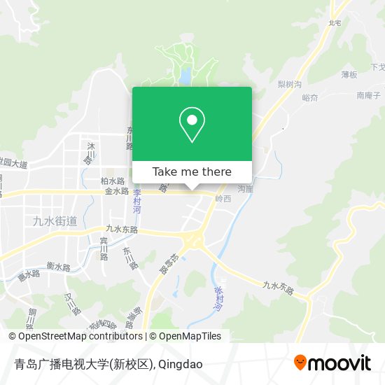 青岛广播电视大学(新校区) map