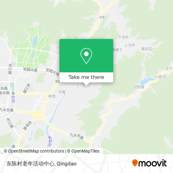 东陈村老年活动中心 map