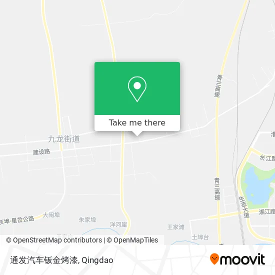 通发汽车钣金烤漆 map