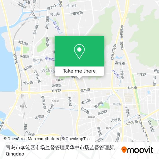 青岛市李沧区市场监督管理局华中市场监督管理所 map