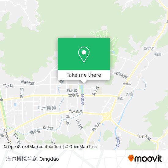 海尔博悦兰庭 map