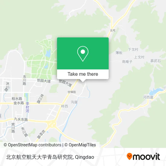 北京航空航天大学青岛研究院 map