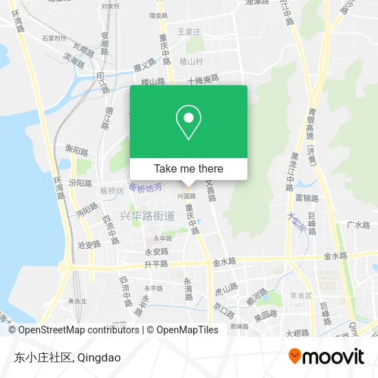 东小庄社区 map