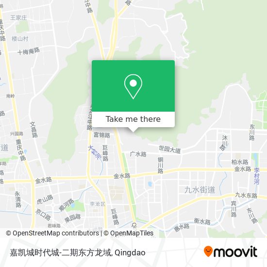 嘉凯城时代城-二期东方龙域 map