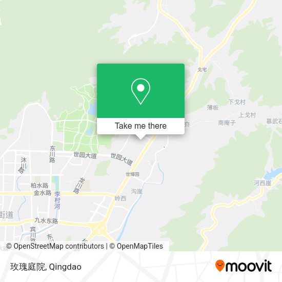 玫瑰庭院 map