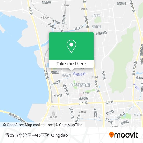 青岛市李沧区中心医院 map