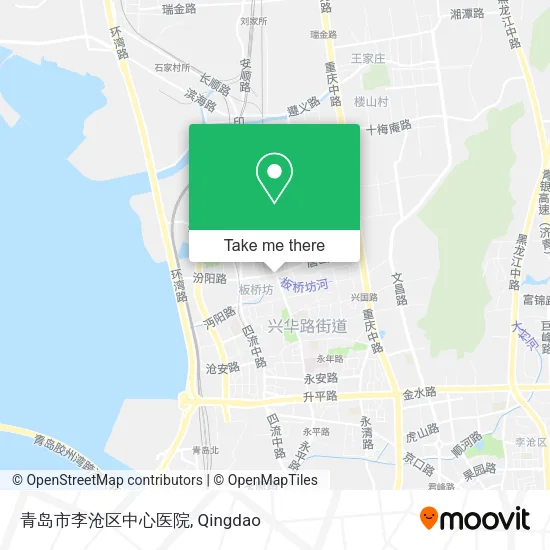 青岛市李沧区中心医院 map