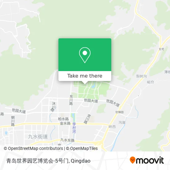 青岛世界园艺博览会-5号门 map