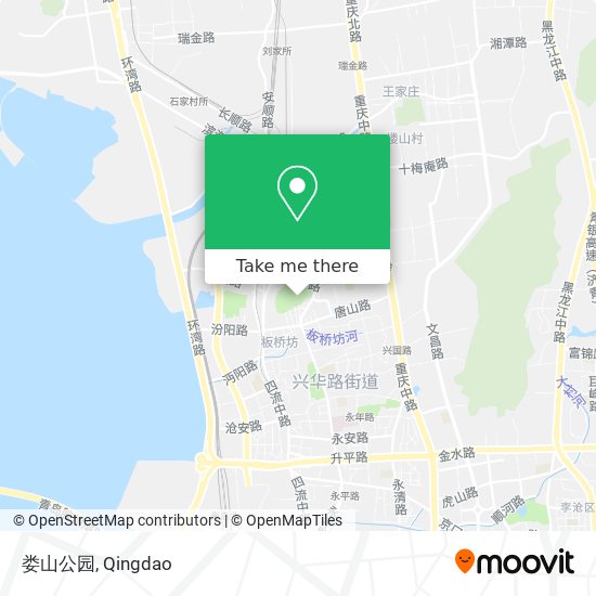 娄山公园 map