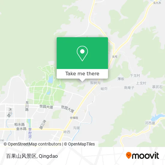 百果山风景区 map