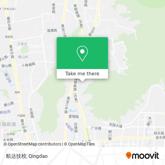 航达技校 map