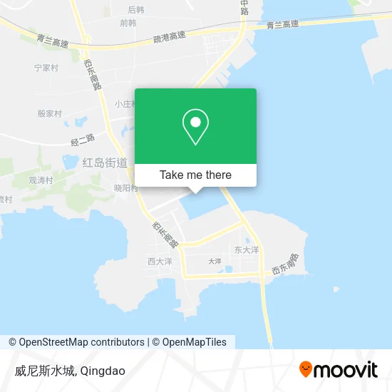 威尼斯水城 map