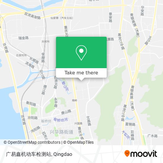 广易鑫机动车检测站 map