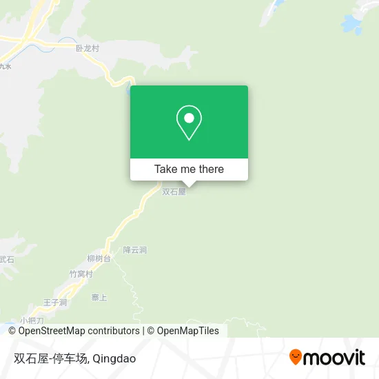 双石屋-停车场 map