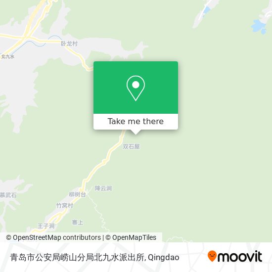 青岛市公安局崂山分局北九水派出所 map