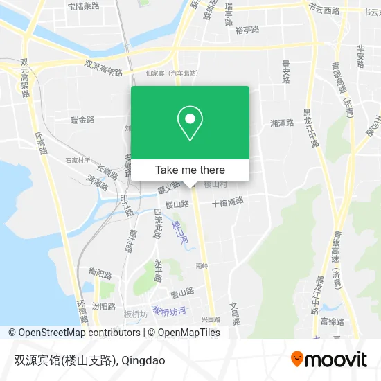双源宾馆(楼山支路) map